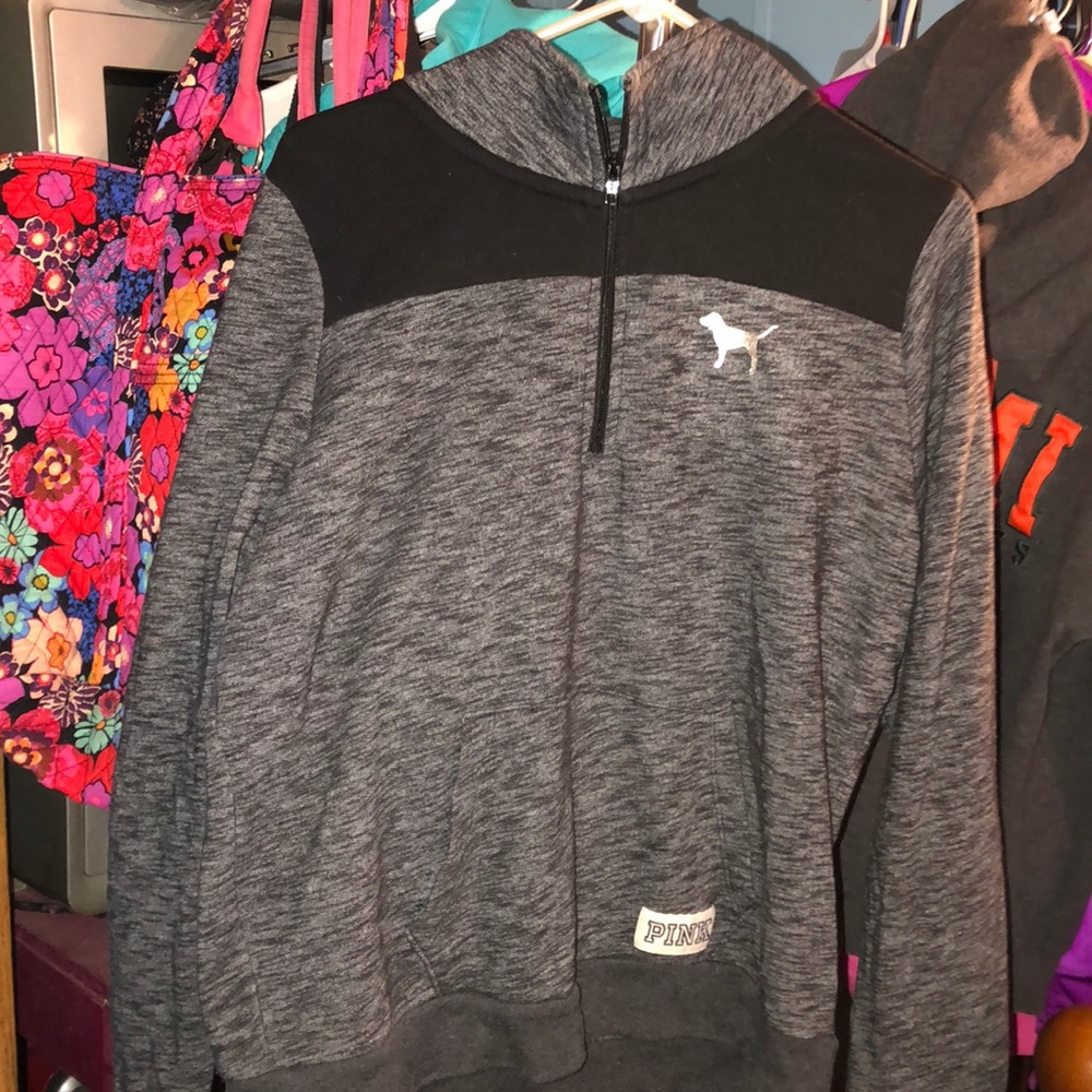PINK half zip
